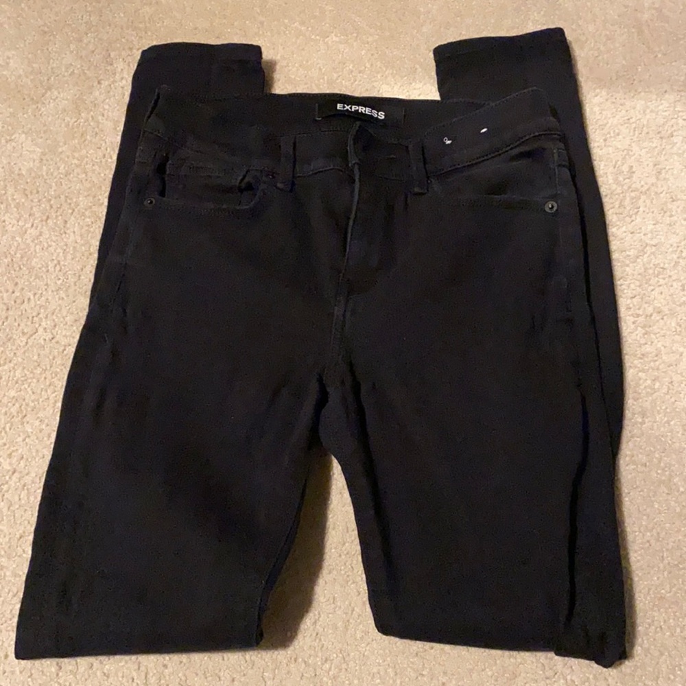Express Black Jeans